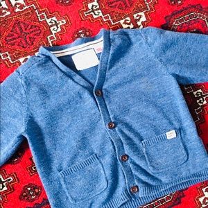 Zara baby boy cardigan